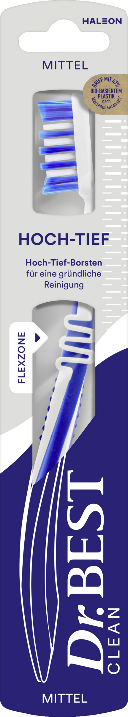 Hoch-Tief Zahnbürste mittel