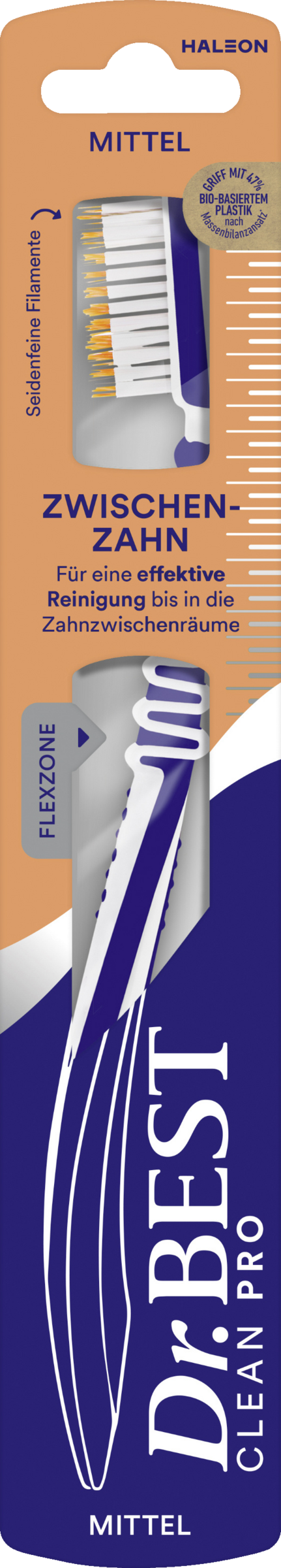 فرشاة أسنان بين الأسنان متوسطة