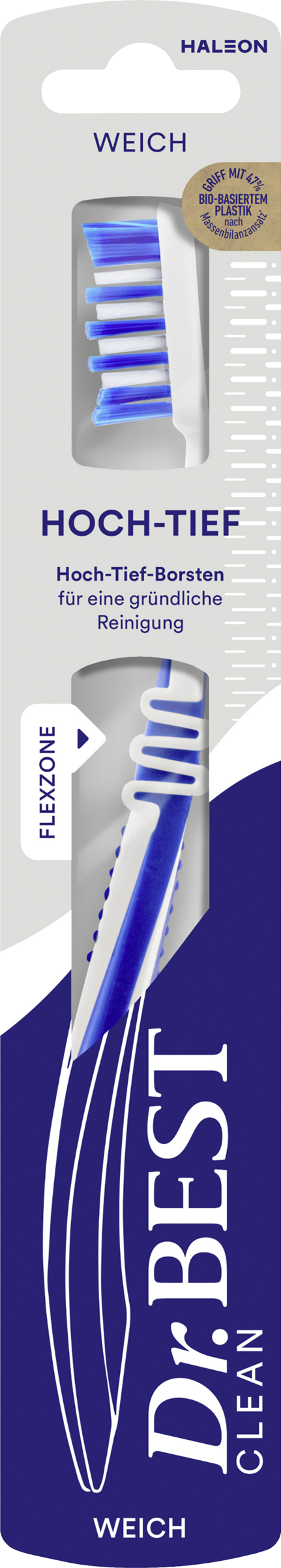 فرشاة أسنان كلاسيك عالية ومنخفضة ناعمة