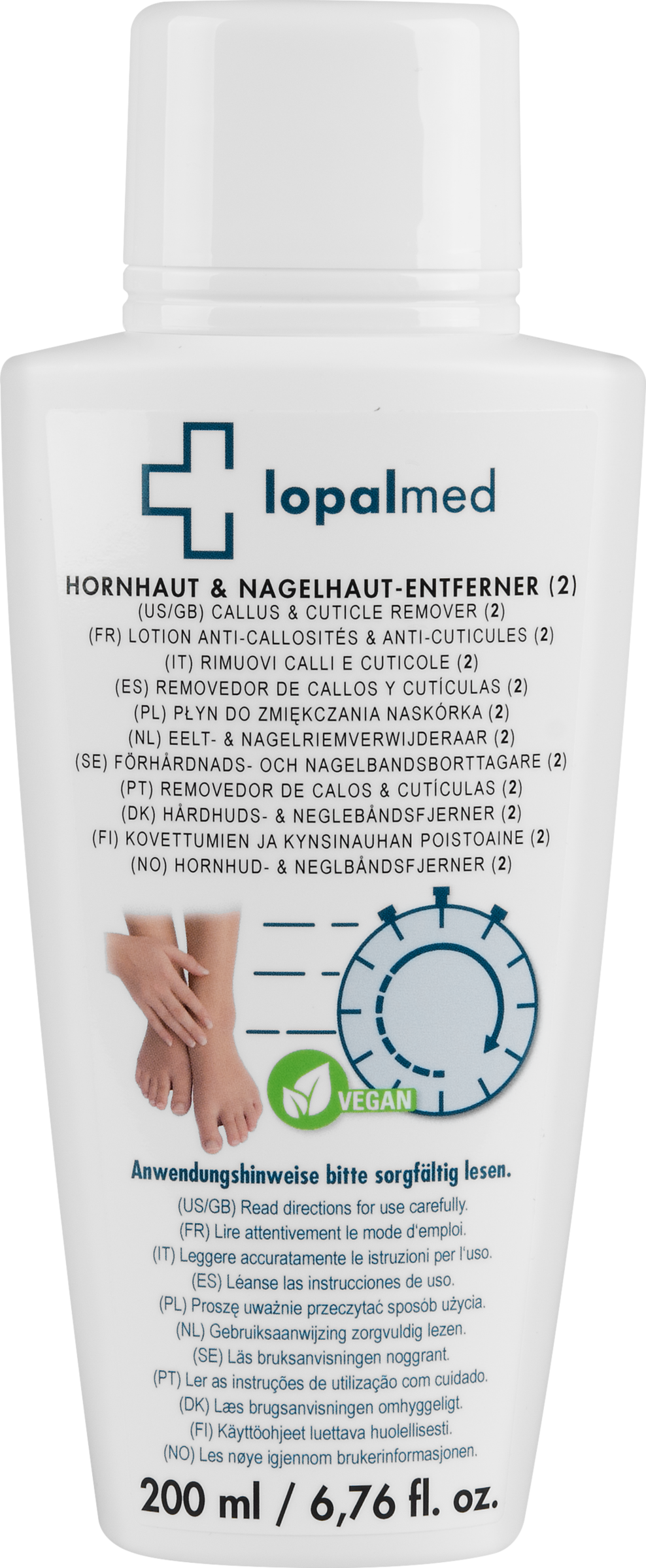 Lopalmed Hornhaut- & Nagelhautentferner