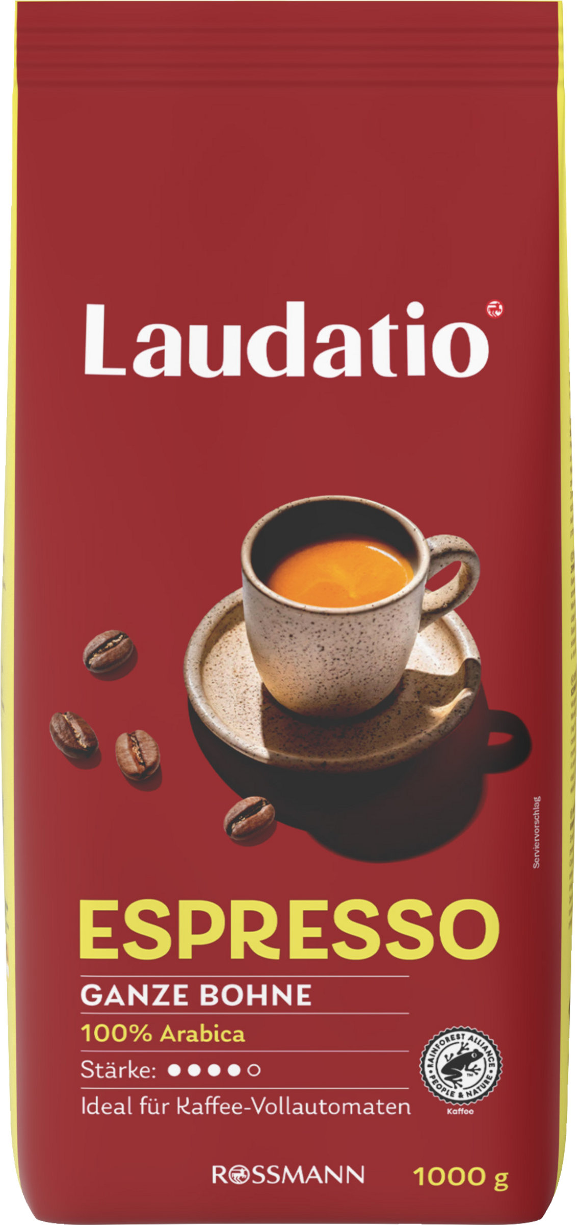Laudatio Espresso ganze Bohne