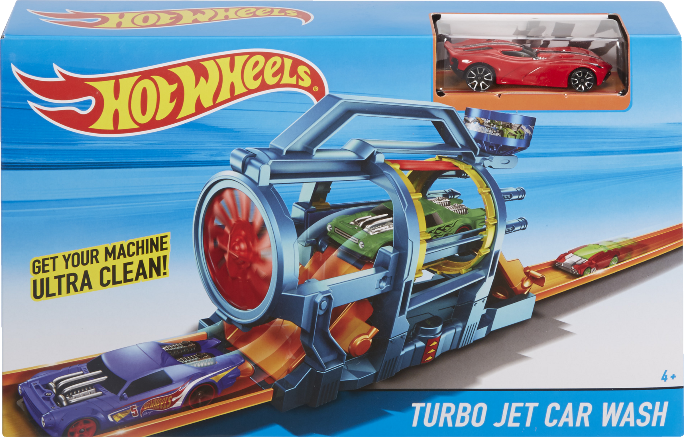 Mattel Hot Wheels Spielset zum Ausklappen