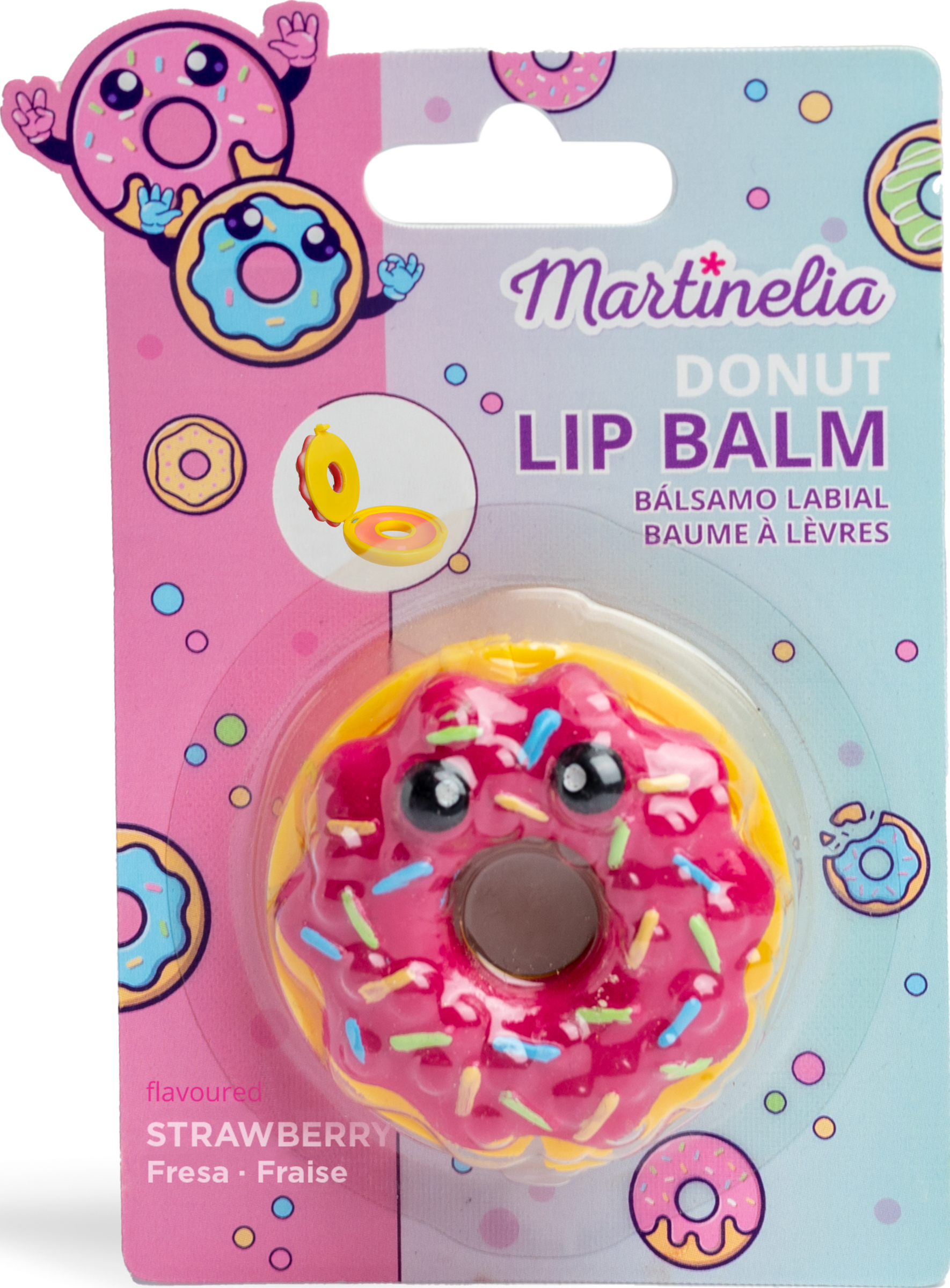Martinelia Donut Lippenpflege Schlüsselanhänger