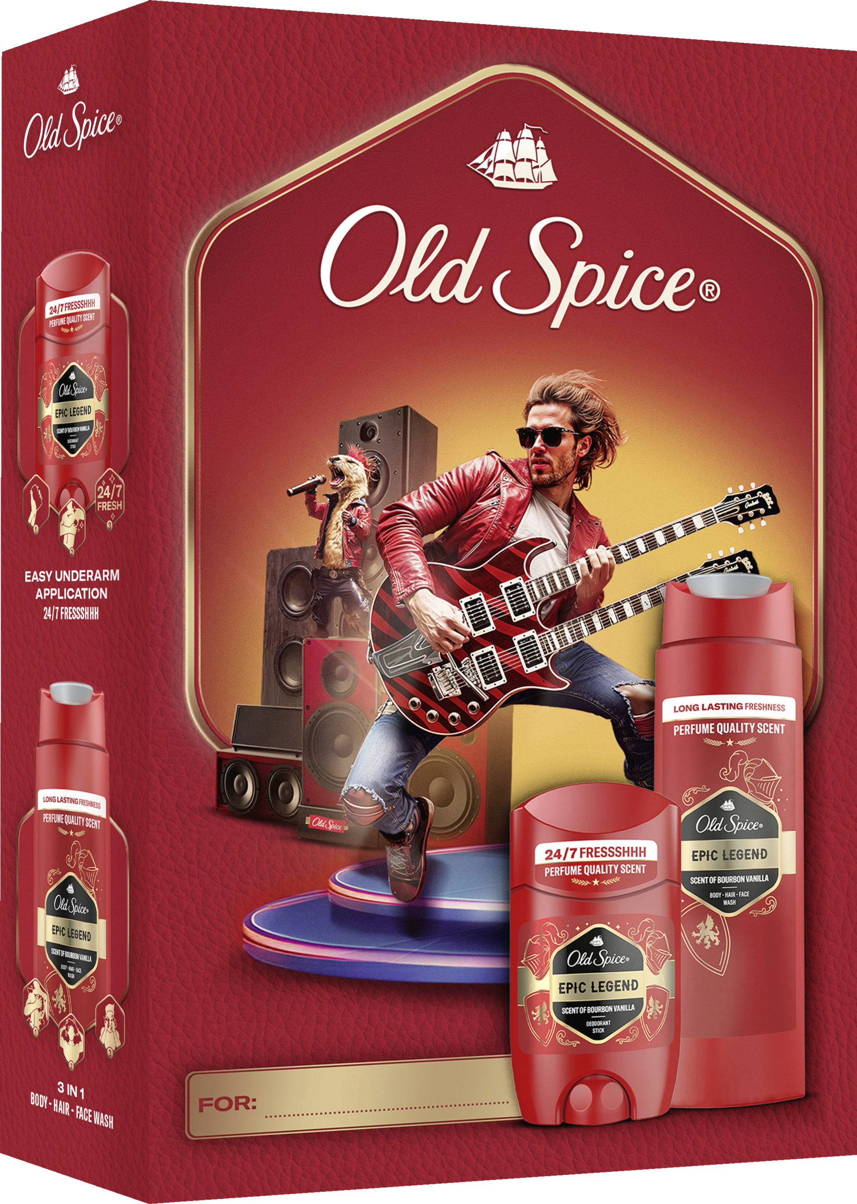 Old Spice Music Epic Legend Geschenkset