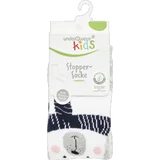 under2wear kids Stopper Socken mit ABS Eisbär grau Gr. 23/26