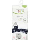 under2wear kids Stopper Socken mit ABS Eisbär grau Gr. 27/30
