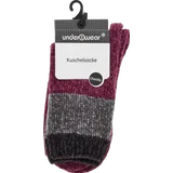 Kuschelsocke Chenille Colour-Blocking Beere Gr. 35/38