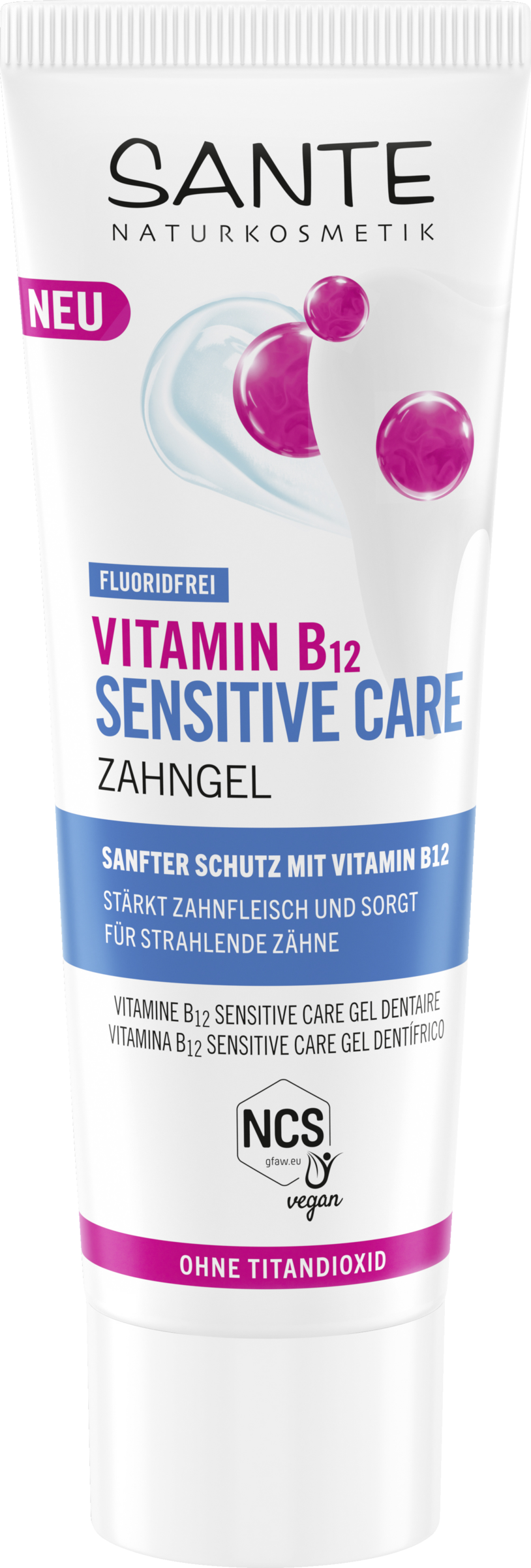 جل الأسنان فيتامين B12 Sensitive Care