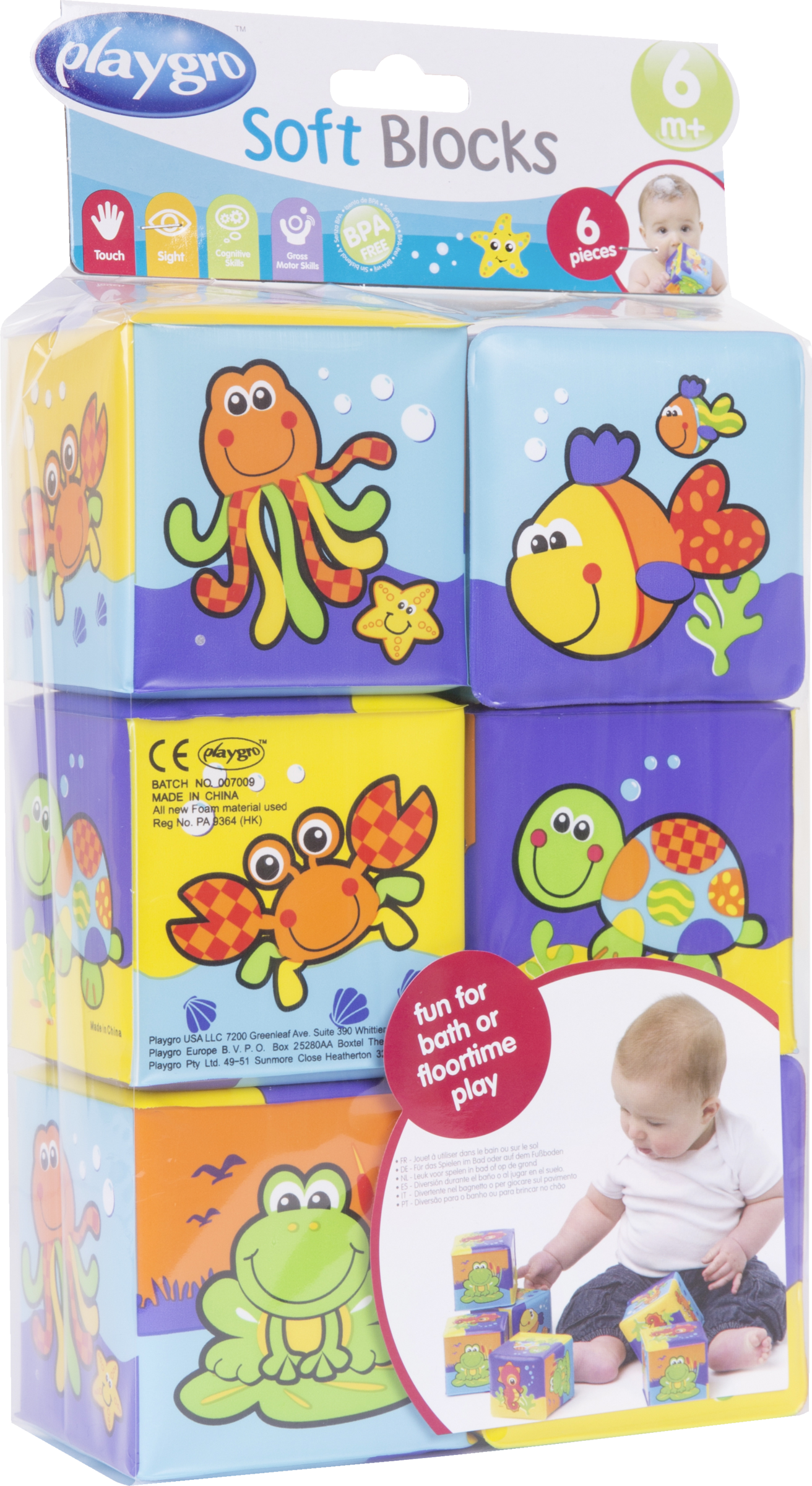 Playgro Badespielwürfel