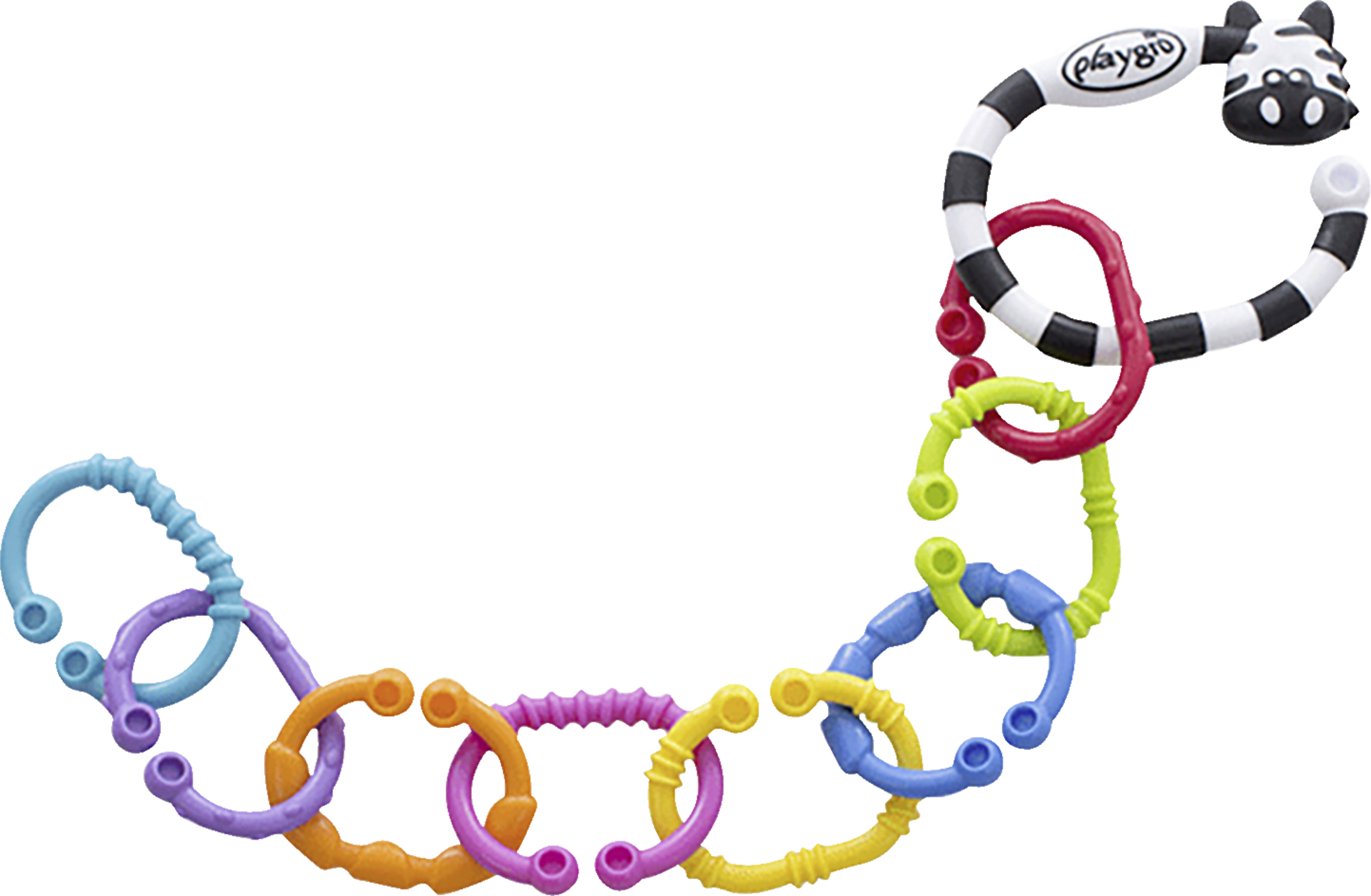 Playgro Beißring-Rasselkette