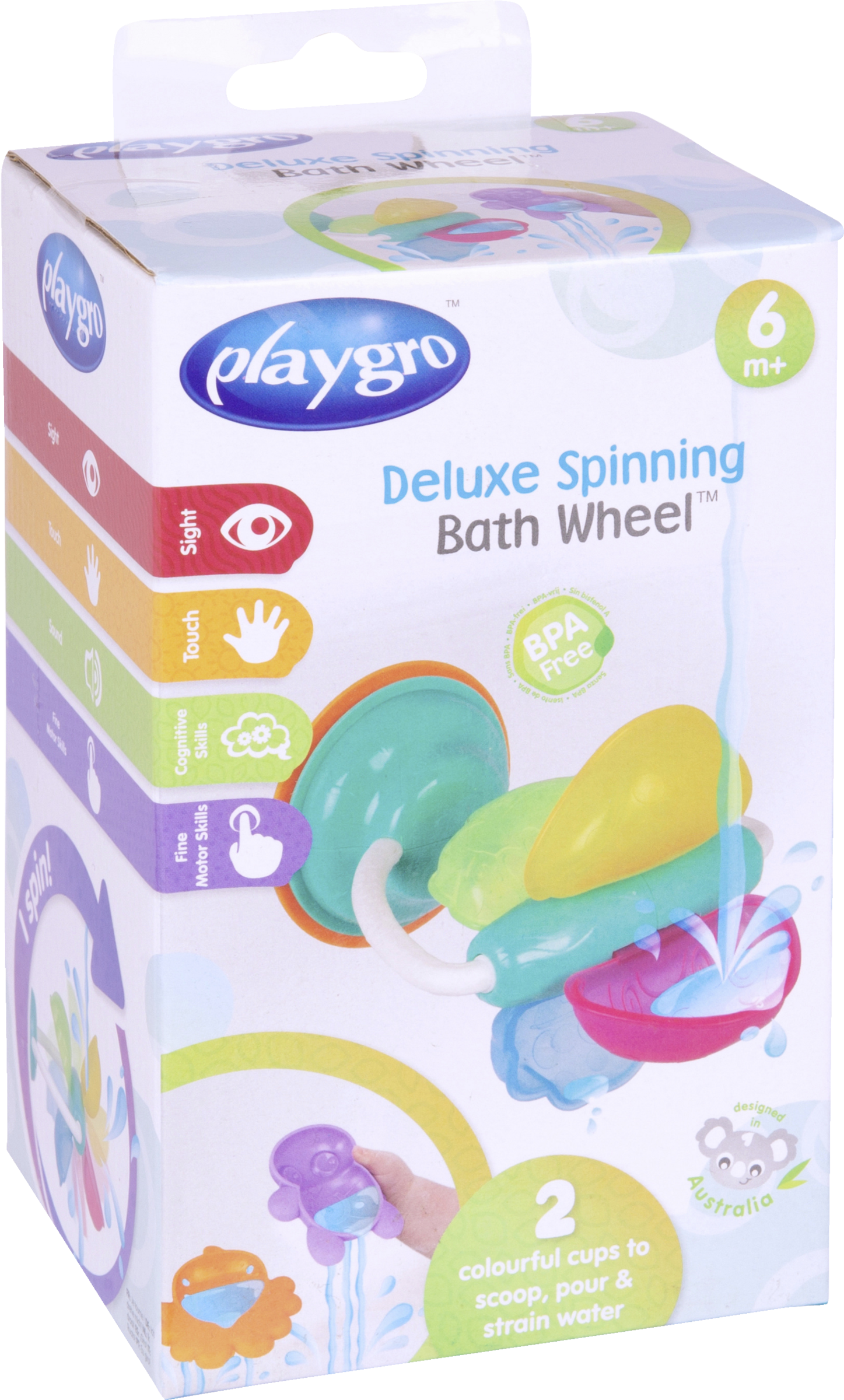 Playgro Badespielzeug Wasserrad