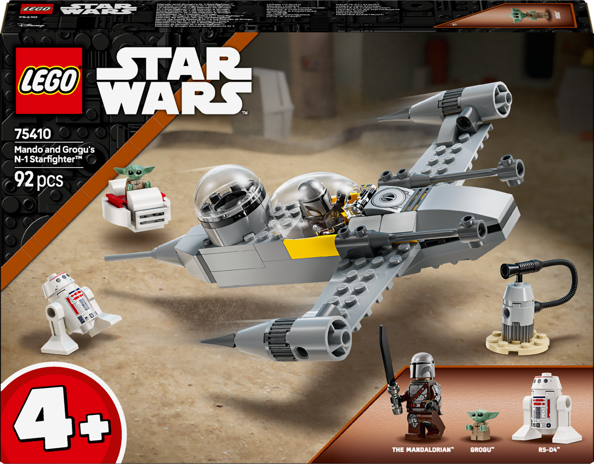 LEGO STAR WARS 75410 Mandos und Grogus N-1 Starfighter