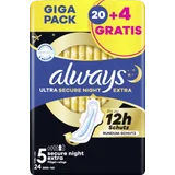 Ultra Secure Night Extra Binden mit Flügeln Gr. 5 Gigapack