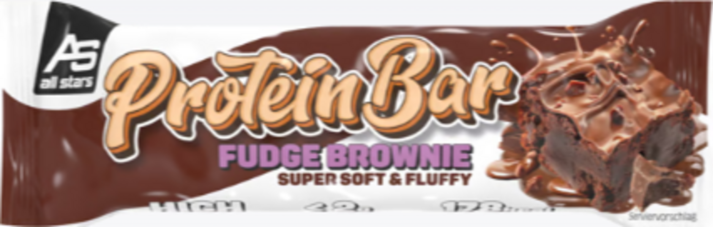 All Stars Super Soft & Fluffy Protein Bar Fudge Brownie
