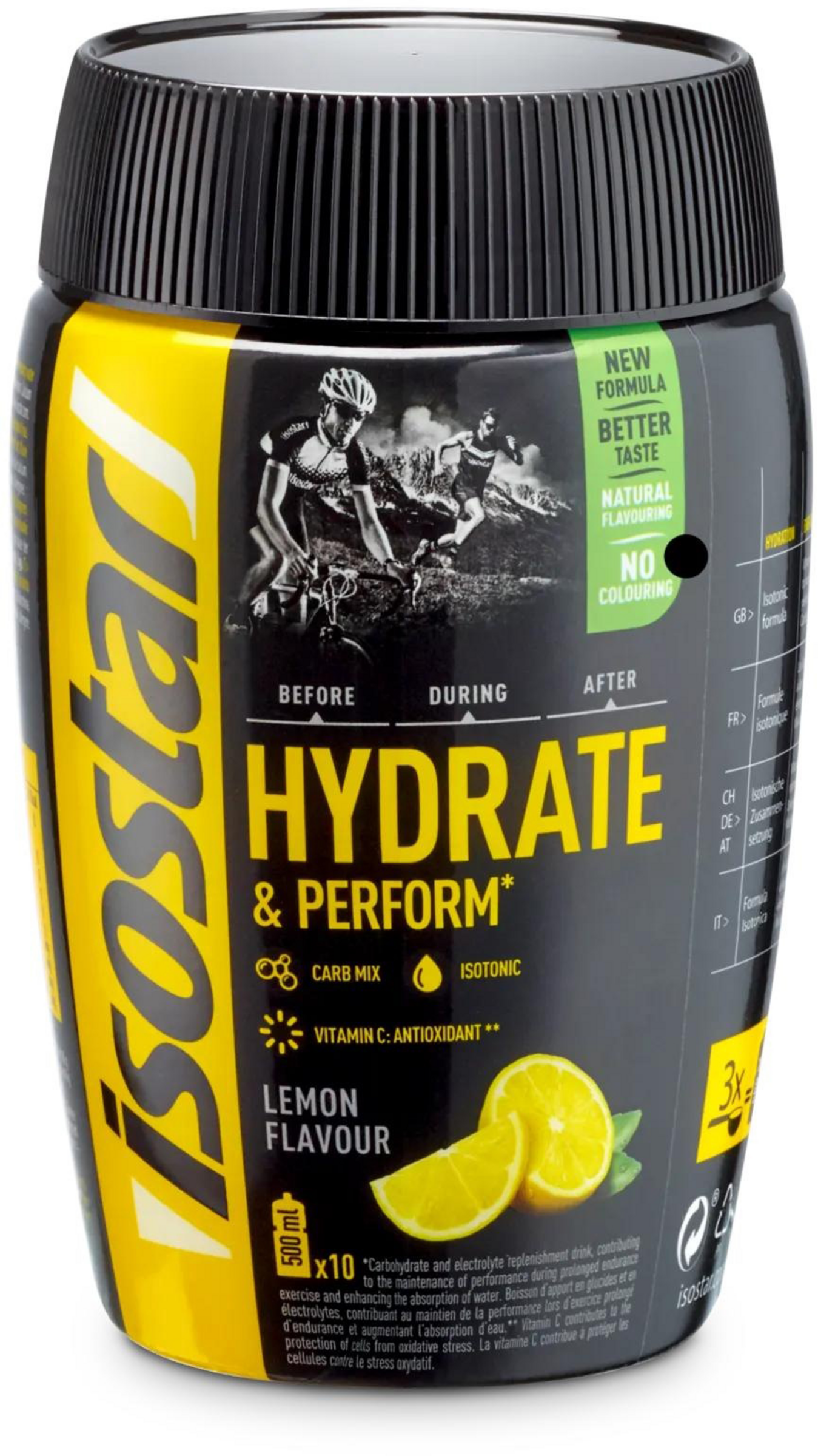 isostar Hydrate & Perform Getränkepulver Lemon