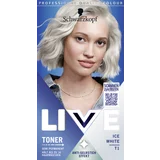 Schwarzkopf LIVE Toner Haarfarbe T1 Ice White