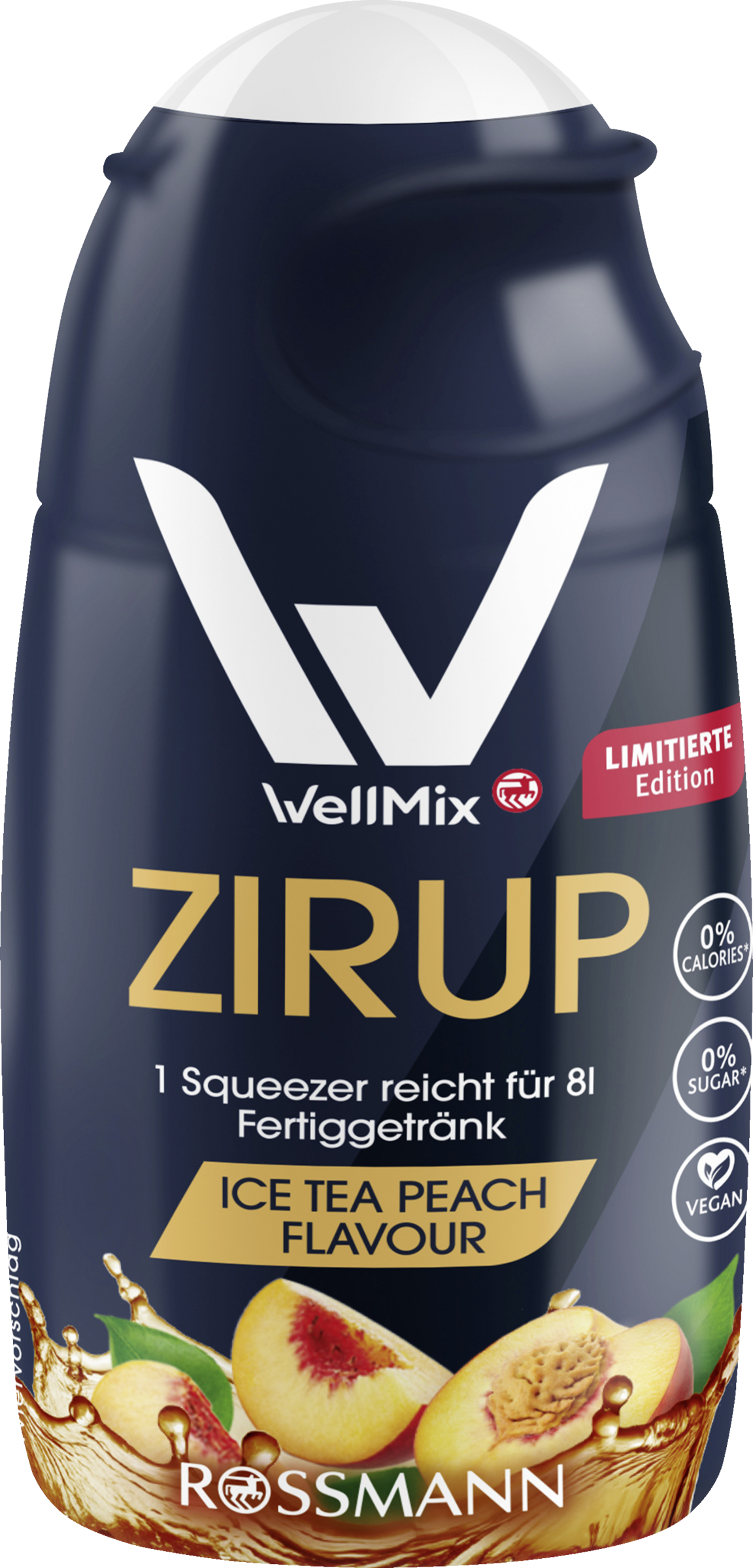 WellMix Zirup Ice Tea Peach Flavour