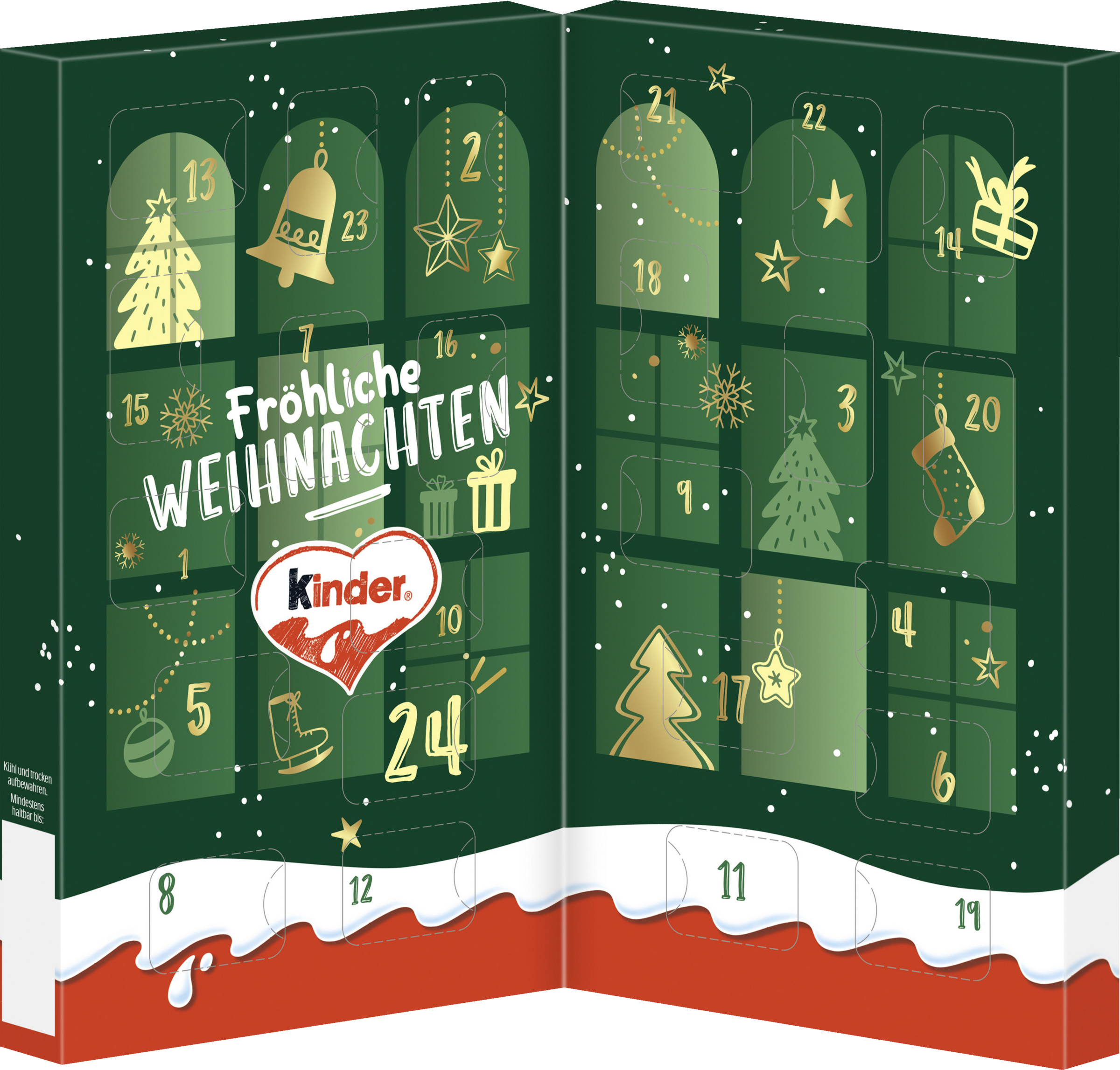 Ferrero Kinder Mix Tisch-Adventskalender 2025