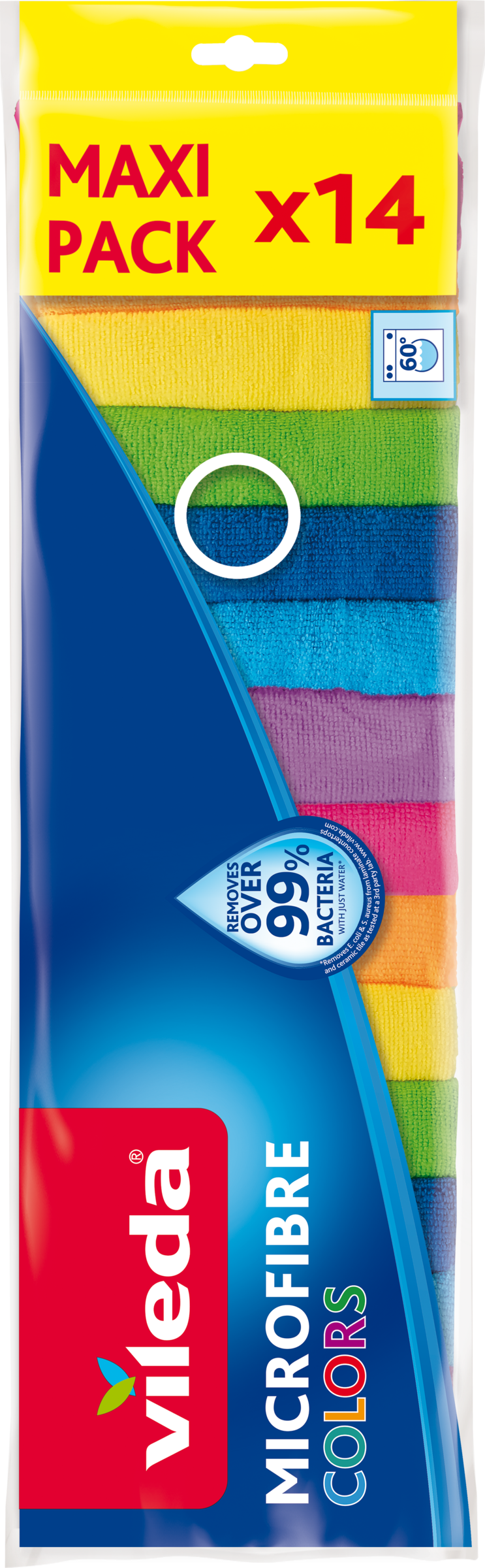 Vileda Microfaser Colors Megapack 14er