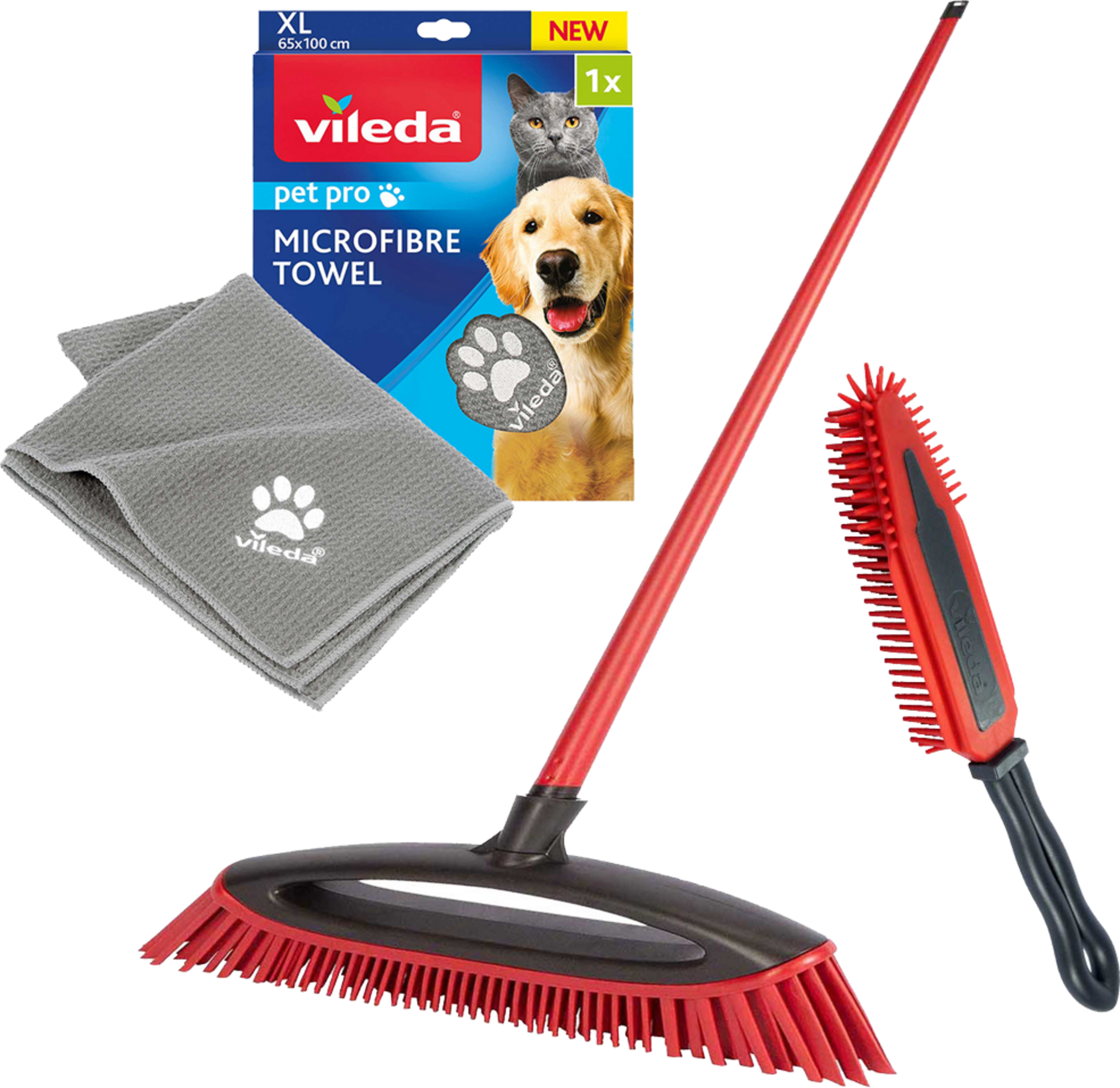 Vileda Pet Pro Besen Komplettset