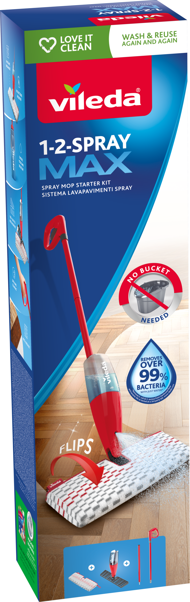 Vileda 1-2 Spray Max Box Sprühwischer