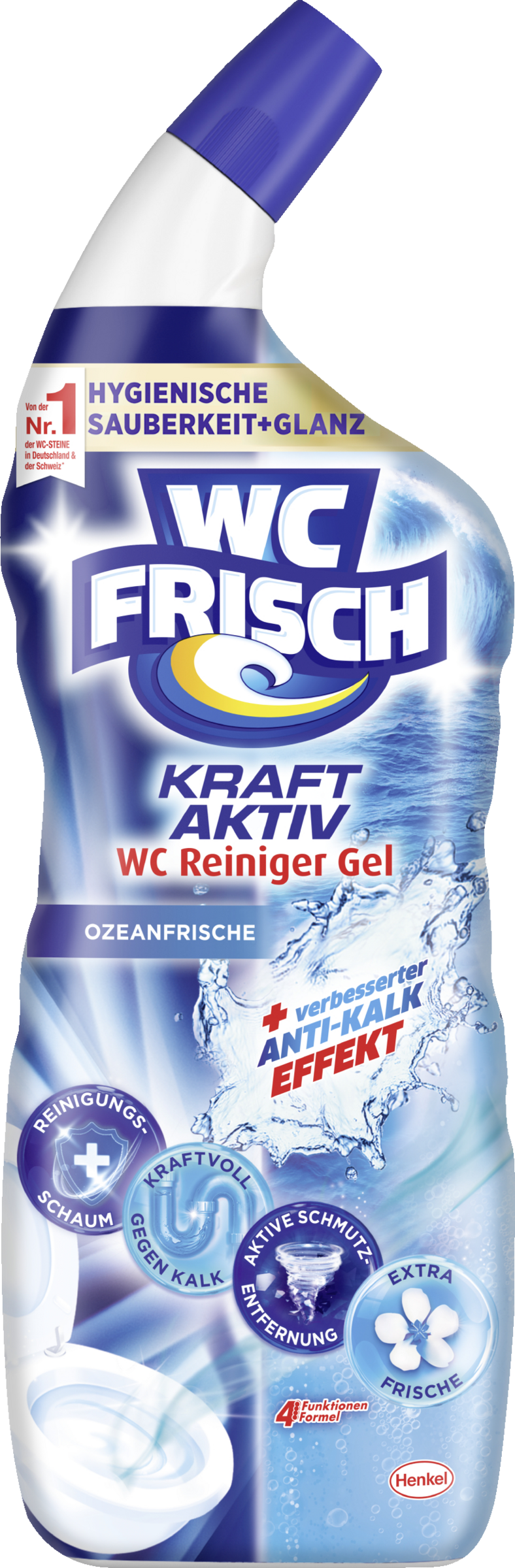 Kraft Aktiv WC Reiniger Gel Ozeanfrische