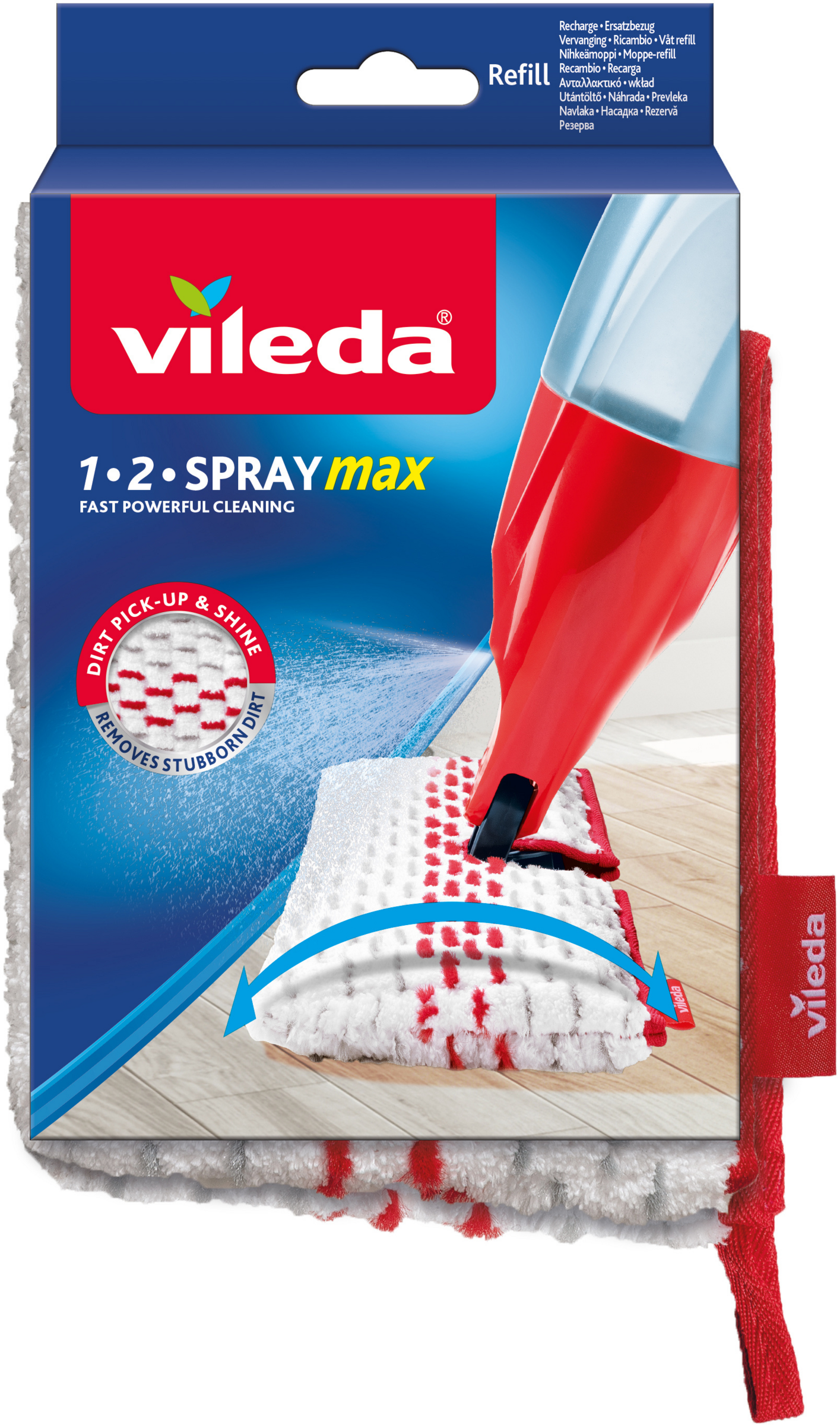 Vileda Ersatzbezug 1-2 Spray Max Sprühwischer