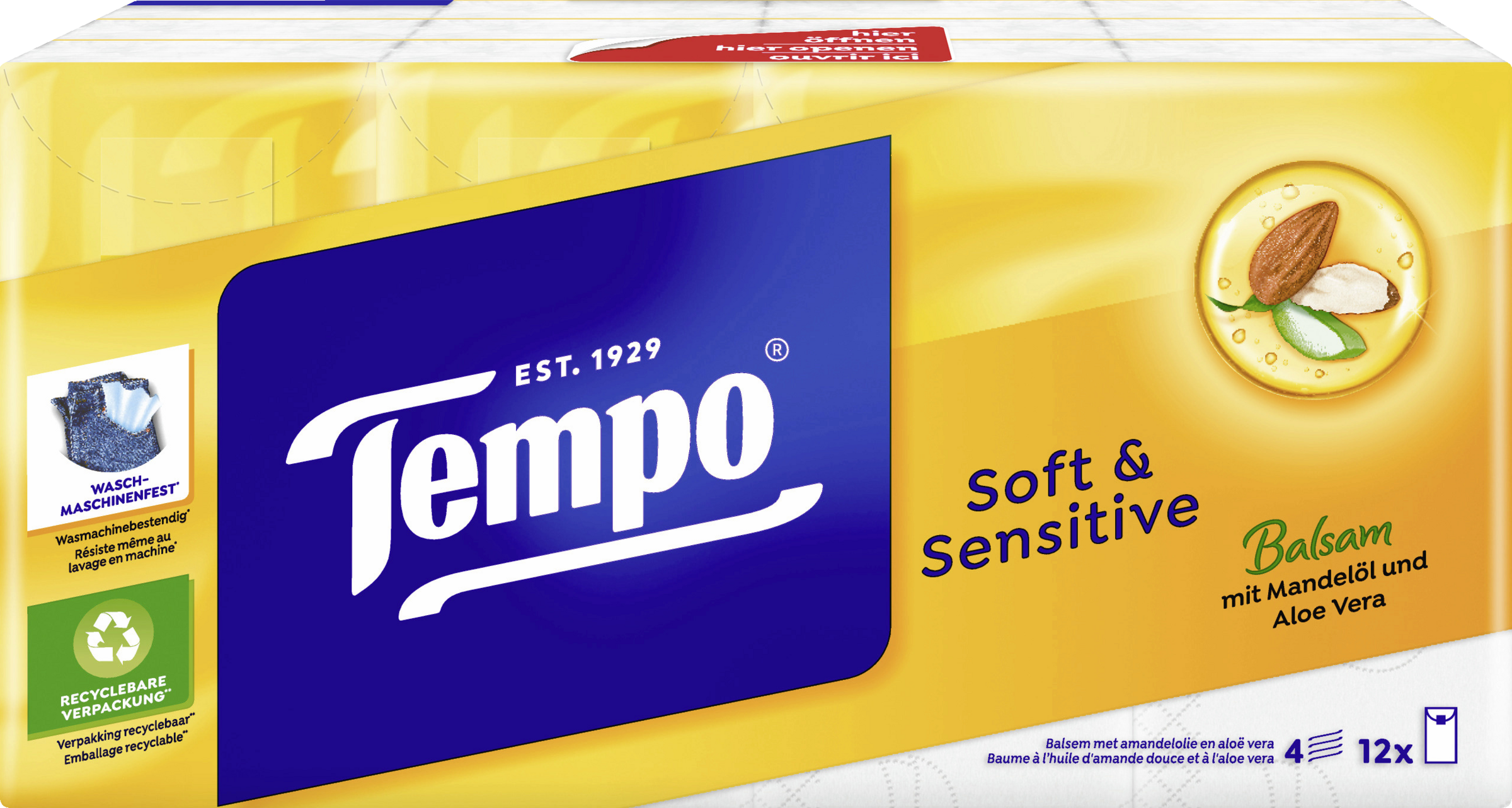 Tempo Taschentücher soft & sensitive