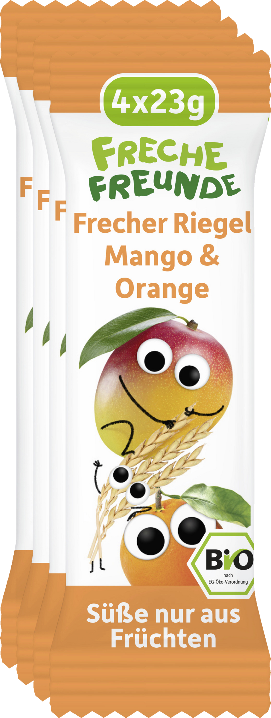 Freche Freunde Bio Frecher Riegel Mango & Orange