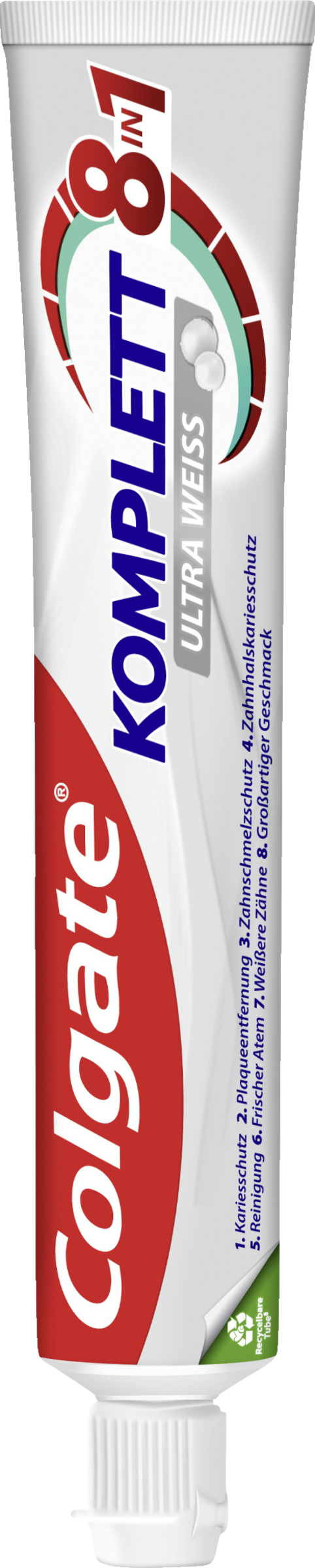 معجون أسنان متكامل 8 أبيض فائق