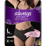 Discreet Inkontinenz Boutique Pants Black L