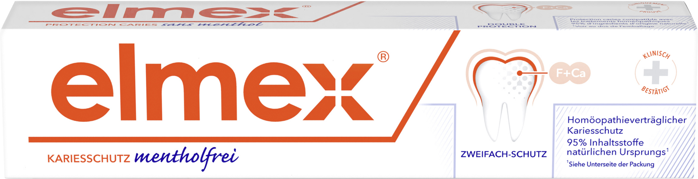 معجون أسنان حماية من التسوس بدون نعناع