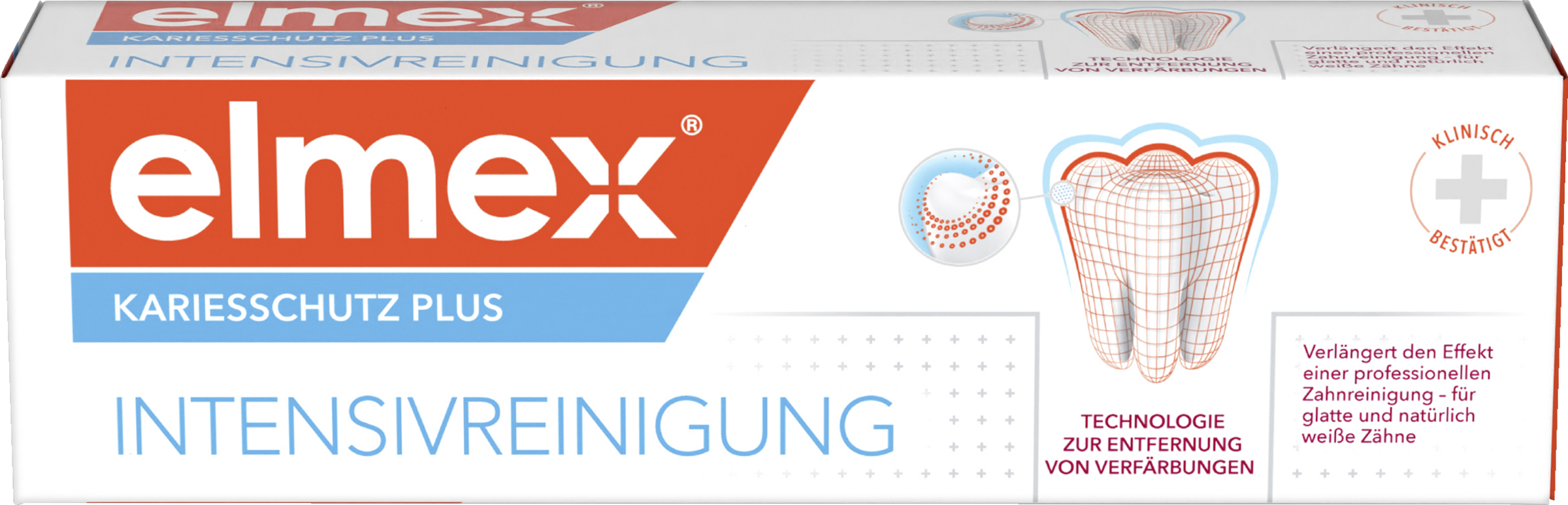 elmex Intensivreinigung Spezial-Zahnpasta weiß & glatt