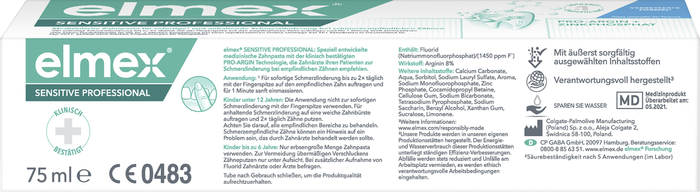 معجون أسنان Sensitive Professional 2