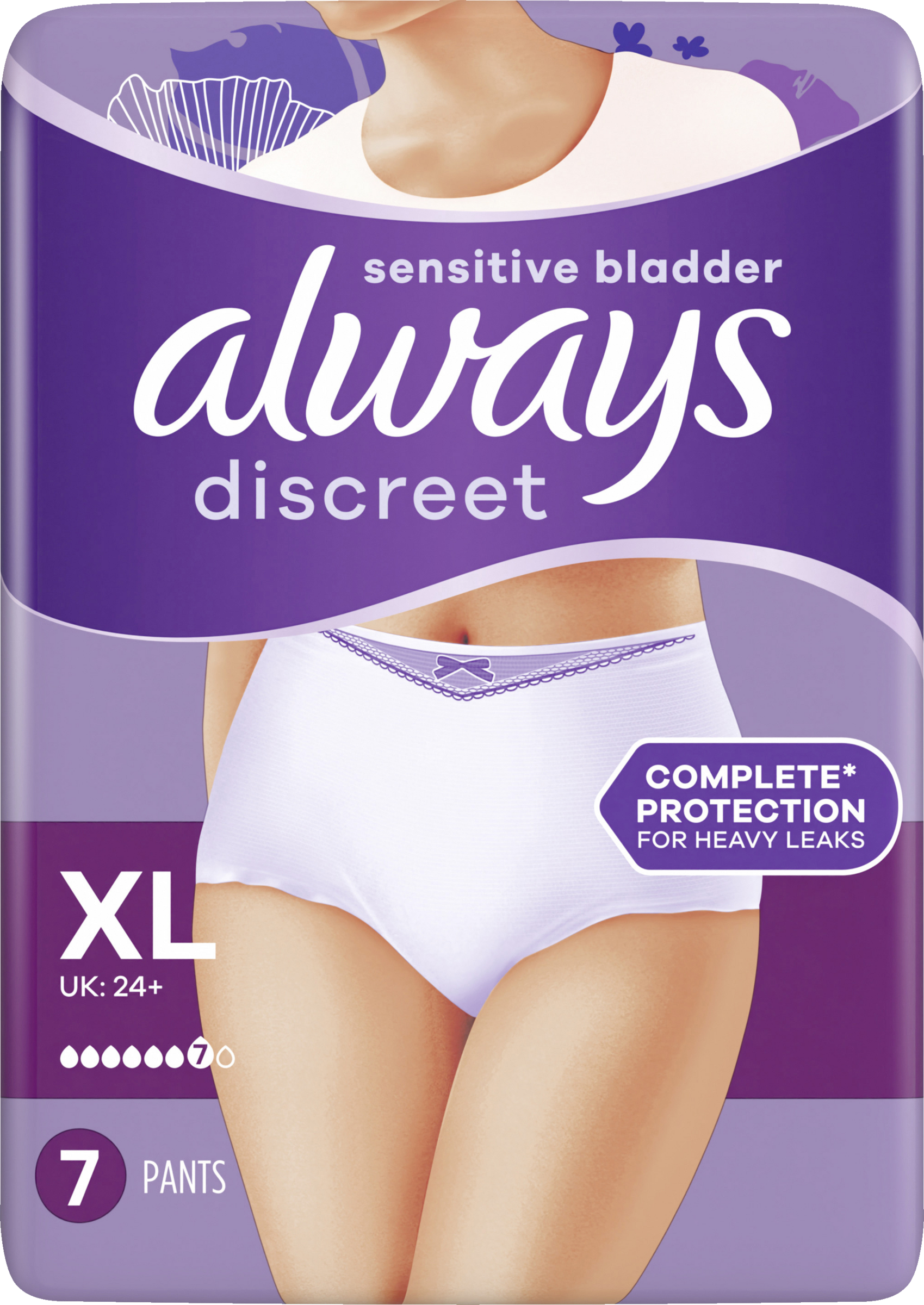 Discreet Inkontinenz Pants Plus XL