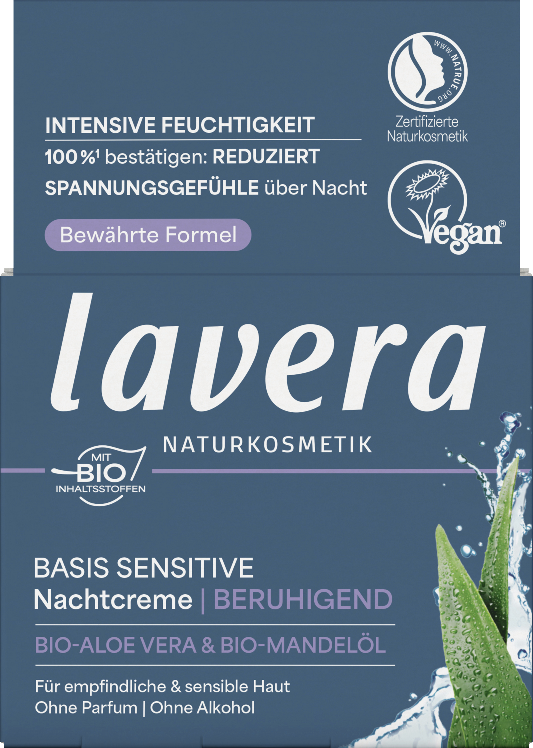 lavera basis sensitiv Beruhigende Nachtcreme
