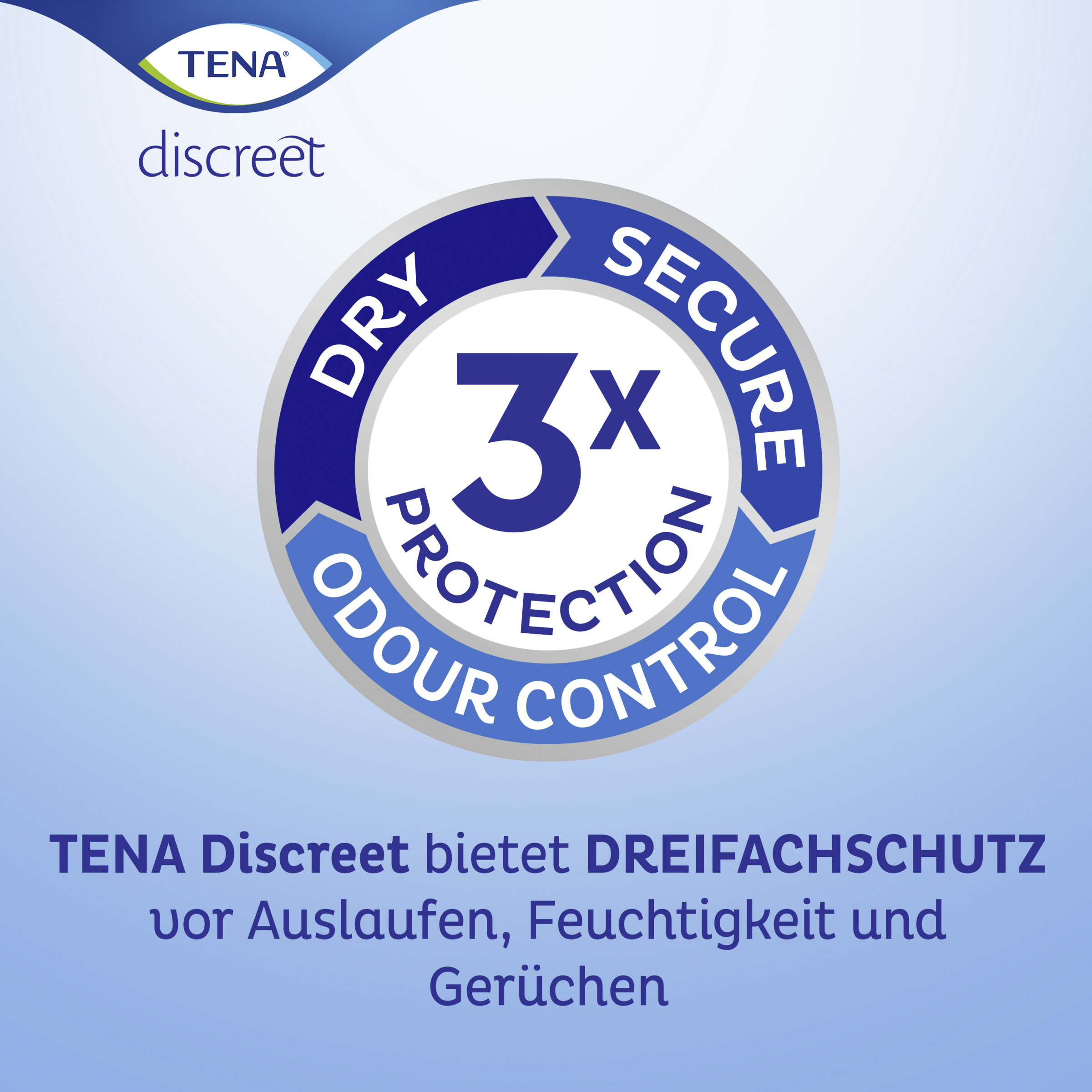 وسادات discreet Extra Plus 4