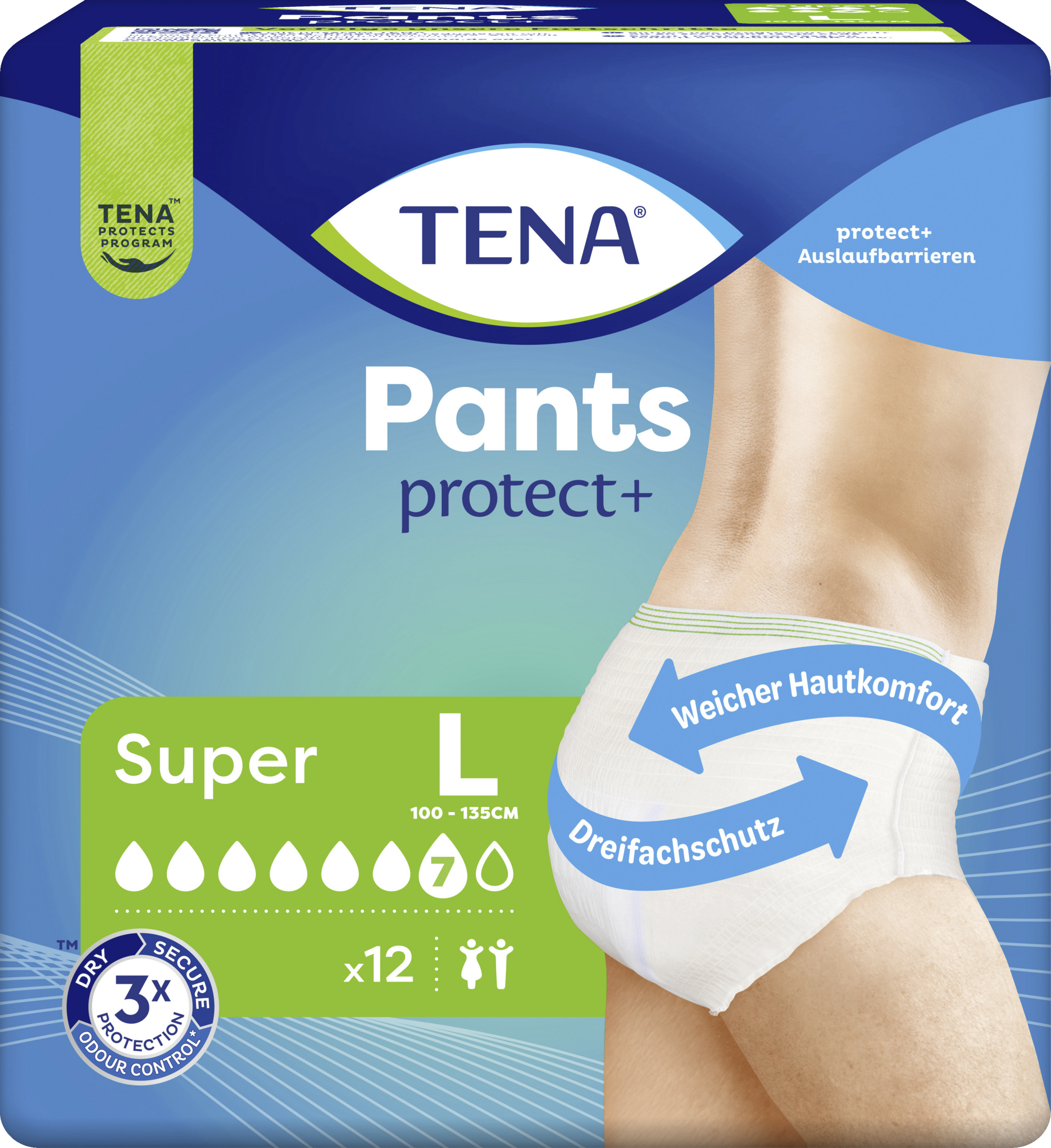 TENA Protect+ Pants Super L
