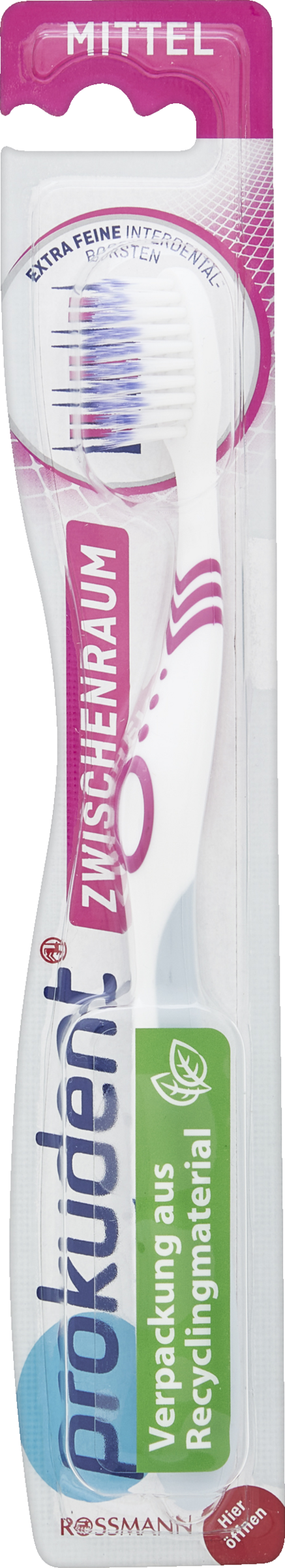 Zahnbürste Zwischenraum Mittel