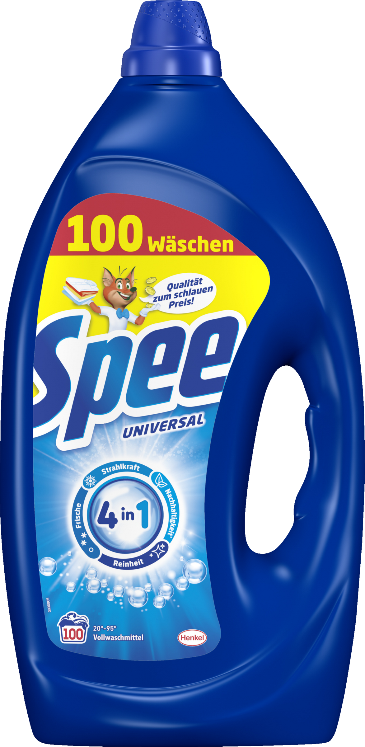 4 in 1 Universalwaschmittel Flüssig Großpackung 100WL