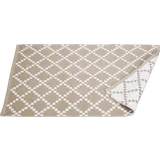 Webteppich Mosaik beige 60x90