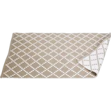 Webteppich Mosaik beige 70x120