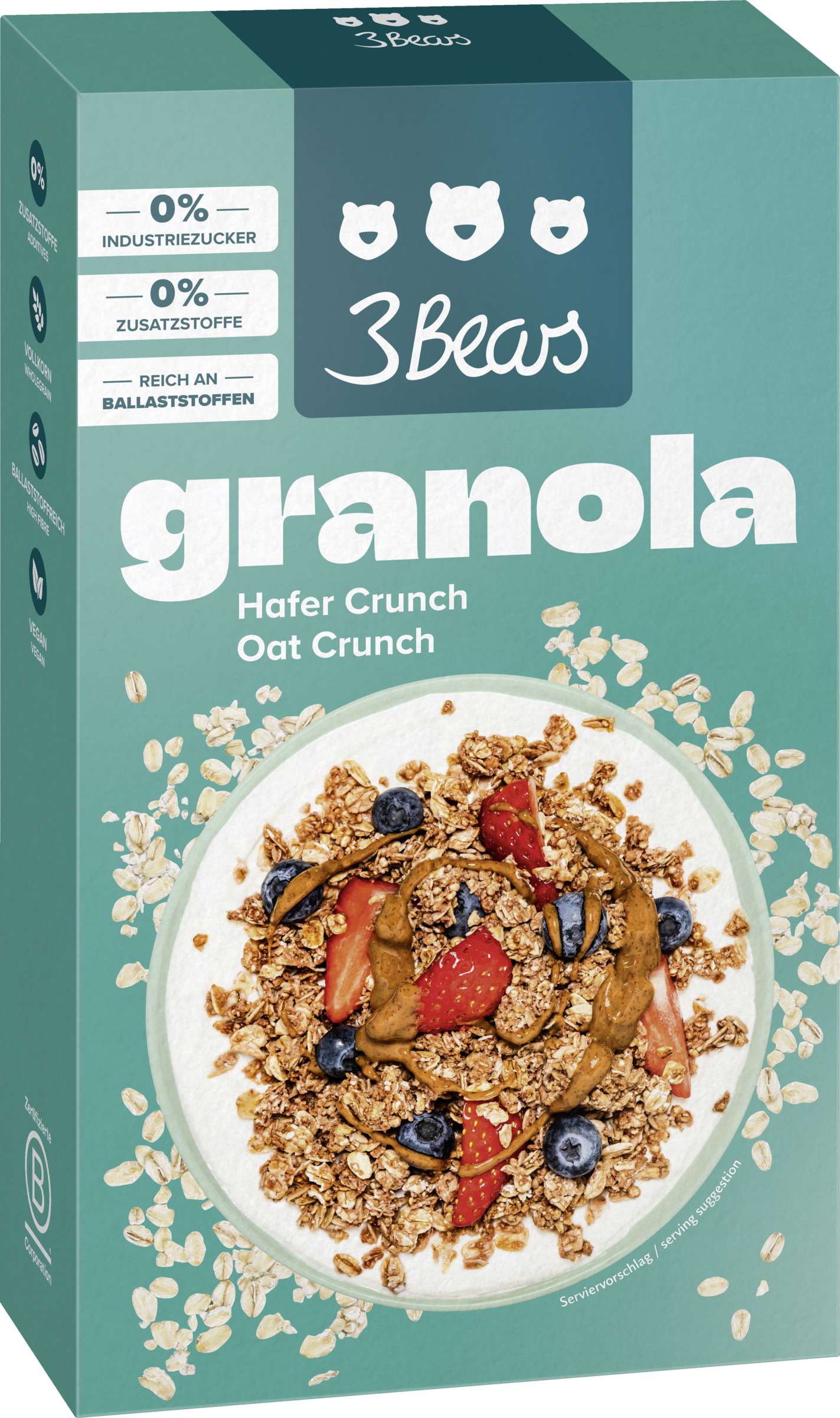 3Bears Granola Hafer-Crunch