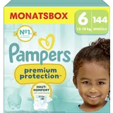 Premium Protection Windeln Gr. 6 Extra Large (13+ kg) Monatsbox 144 Stück