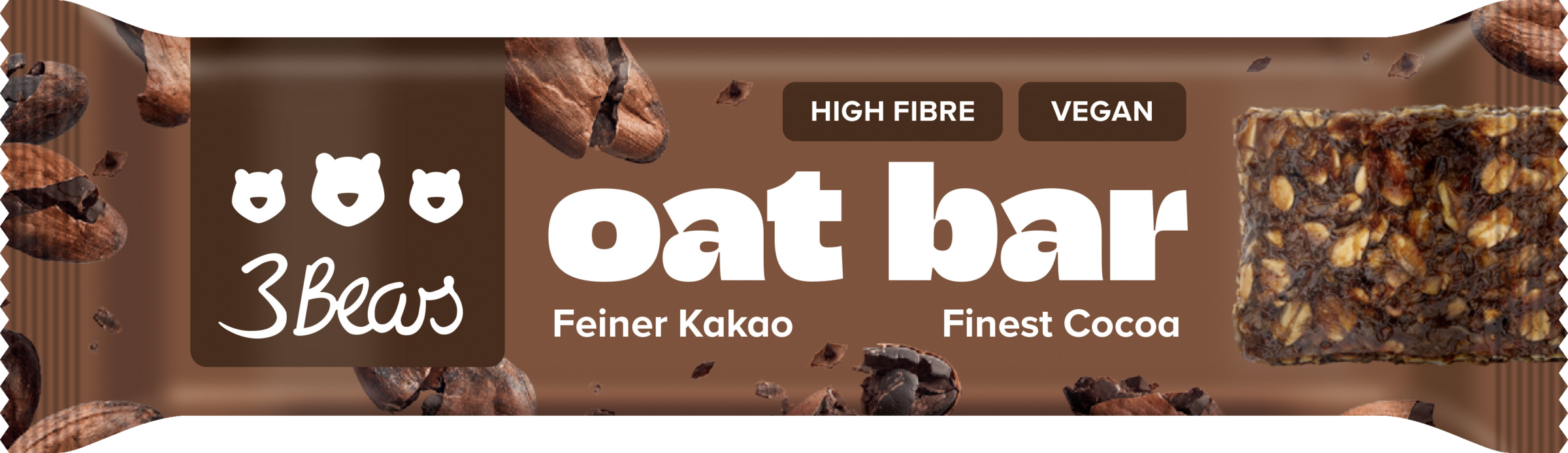 3Bears Oat Bar - Feiner Kakao