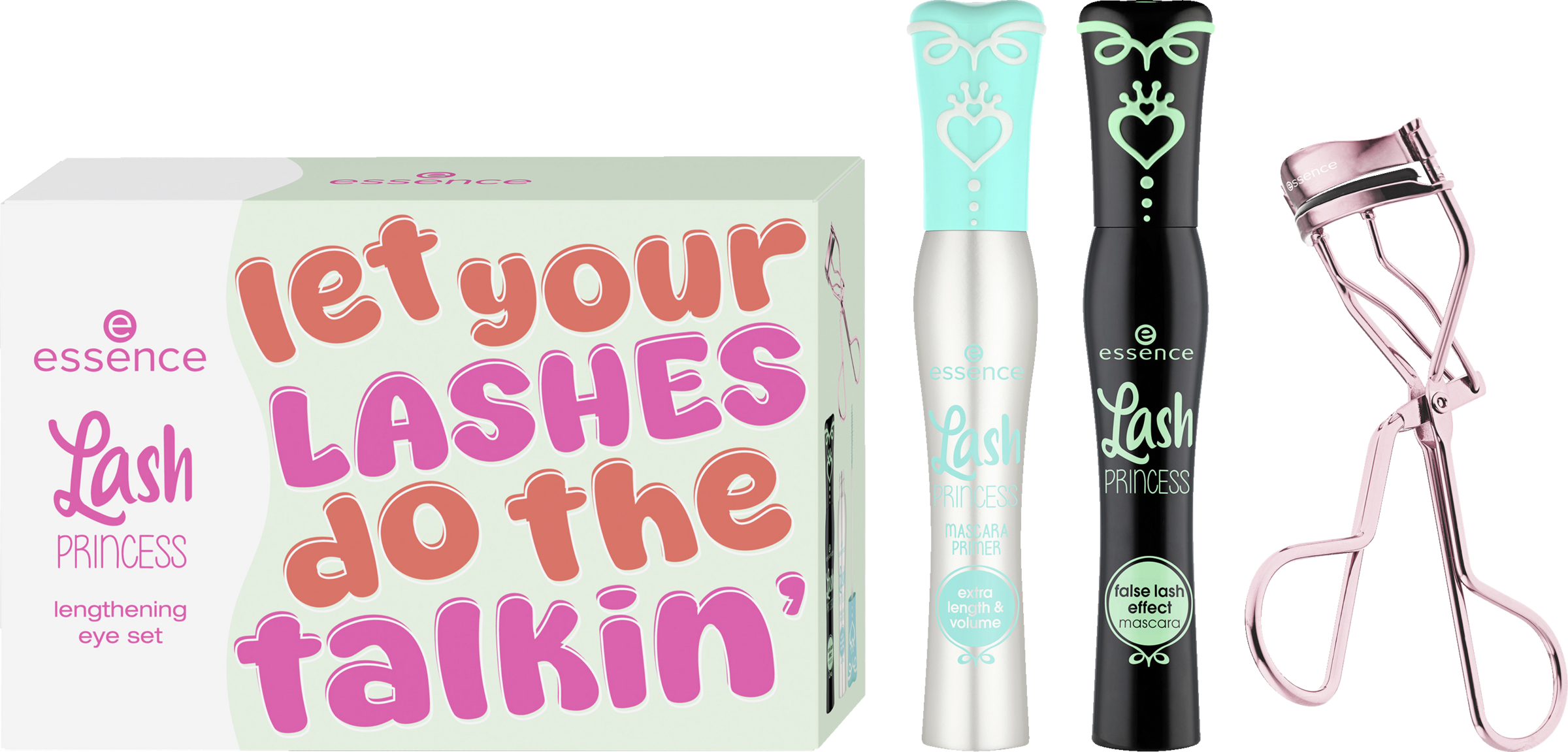 essence Lash Princess lengthening eye set 01 Crown Worthy Lashes