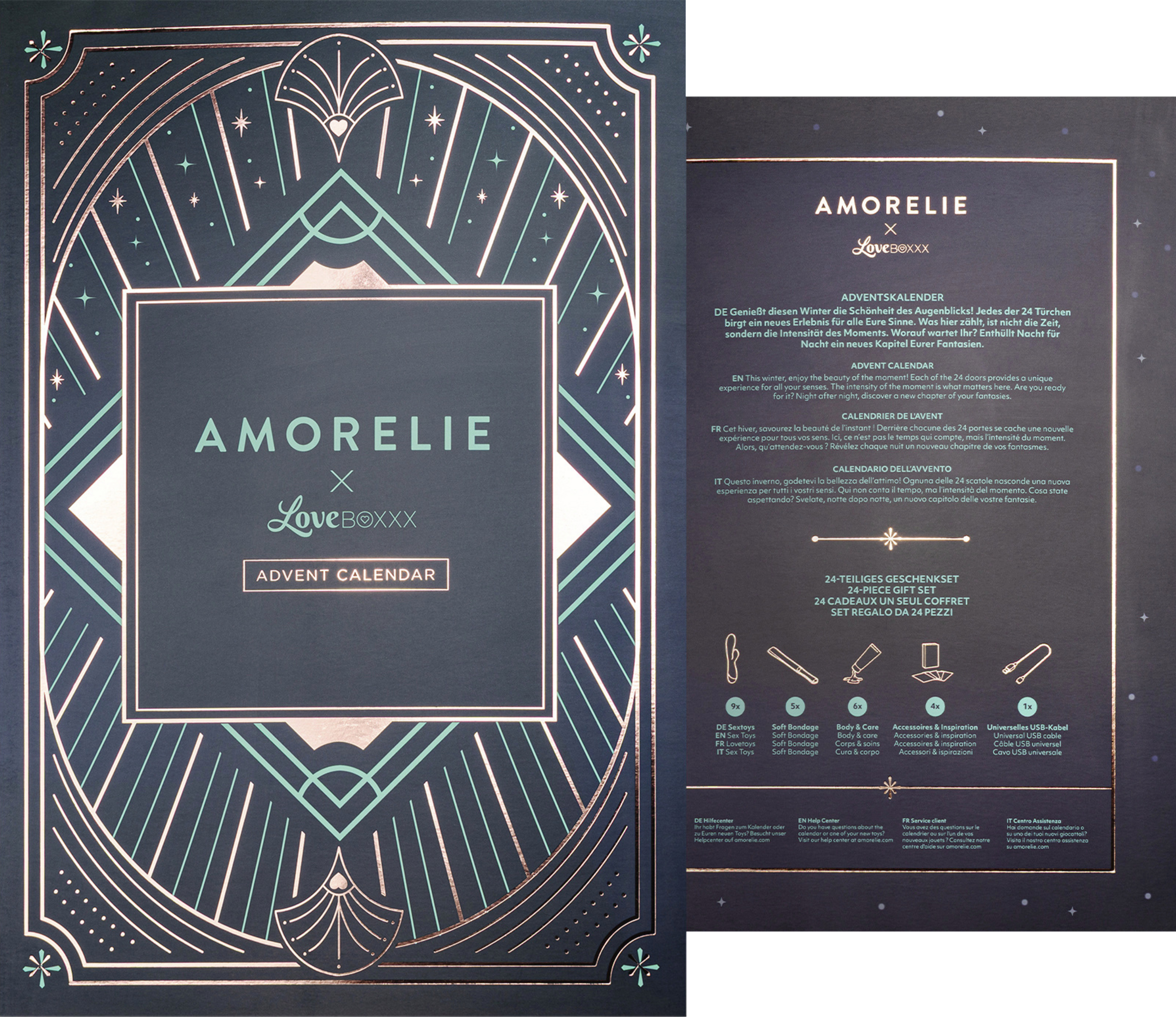 AMORELIE Adventskalender 2025 für Paare