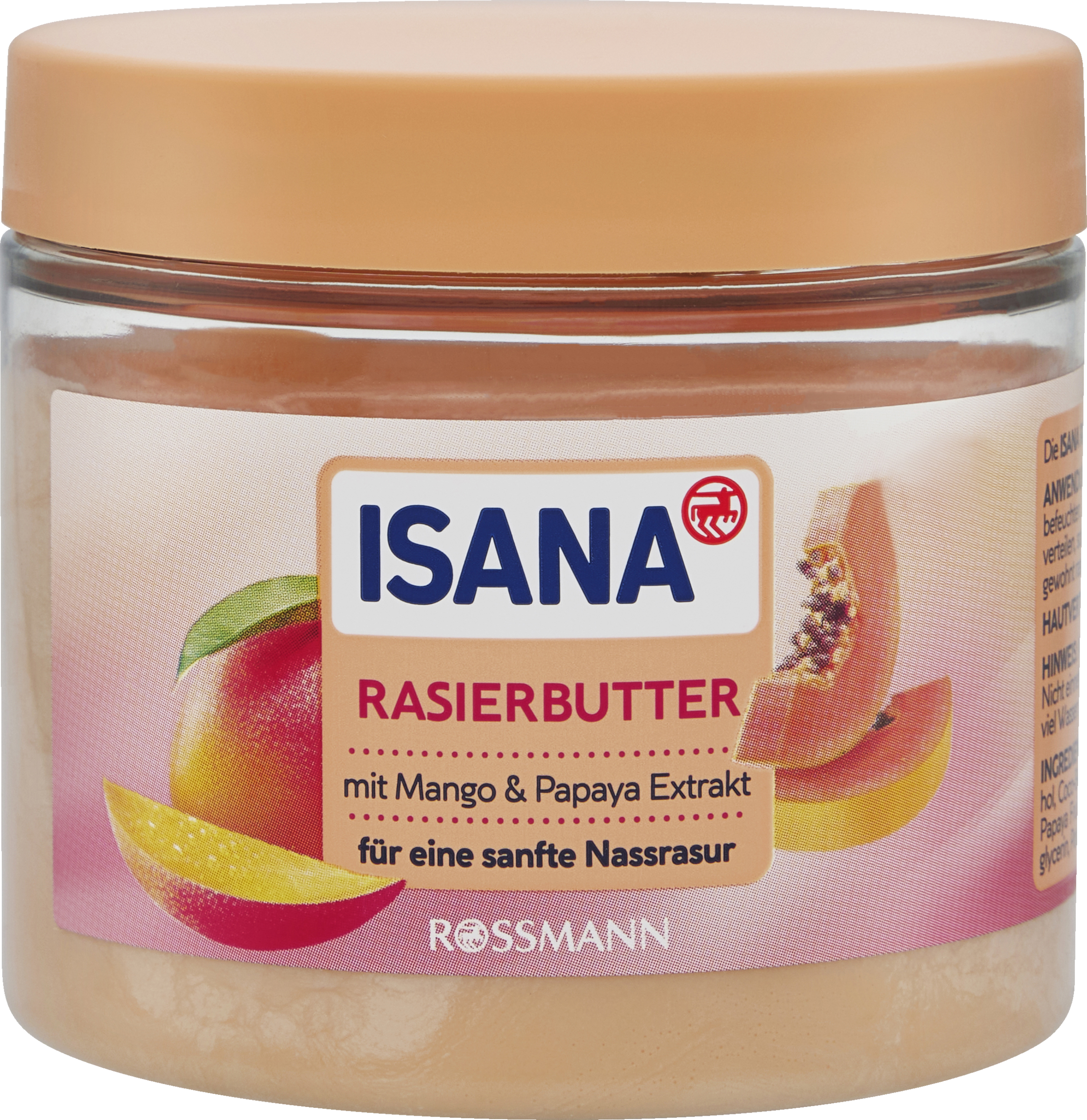 ISANA Rasierbutter Mango & Papaya Extrakt