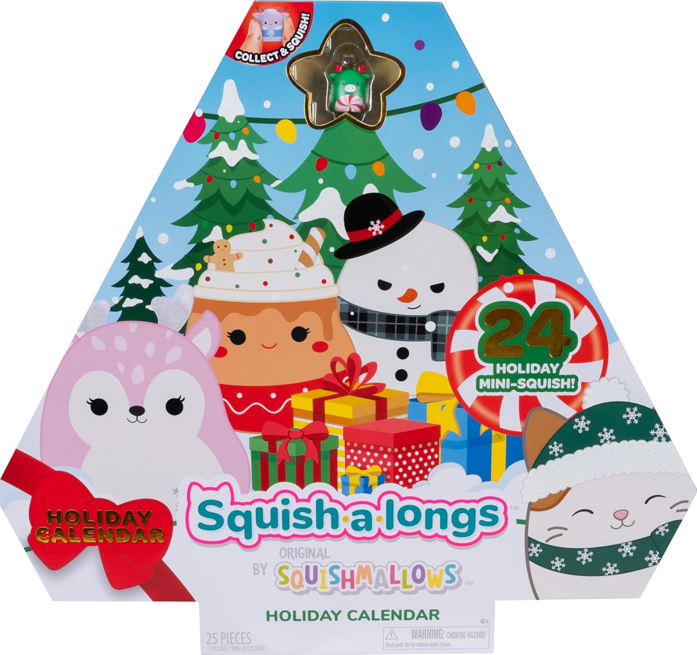 Jazwares Squish-A-Longs Adventskalender 2025