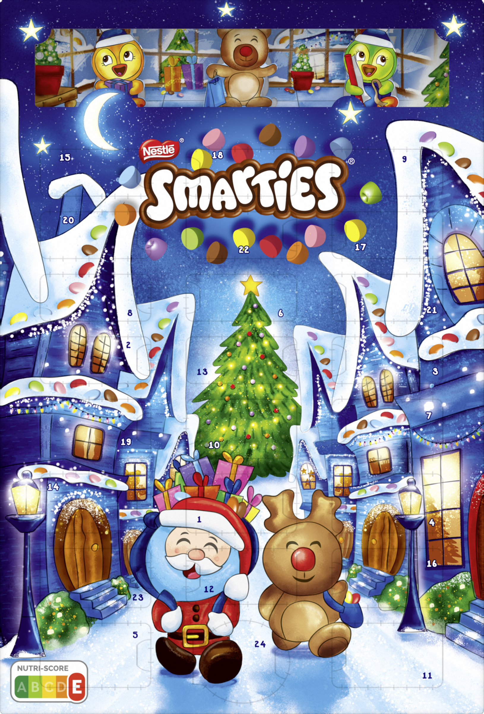 Smarties Adventskalender 2025 (24 Stück)